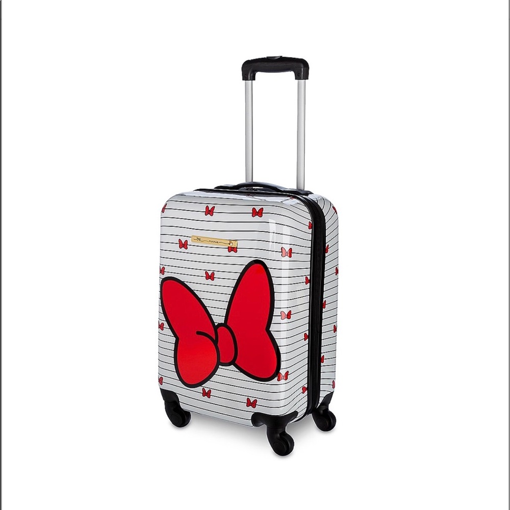 Minnie Bows Rolling Carry On